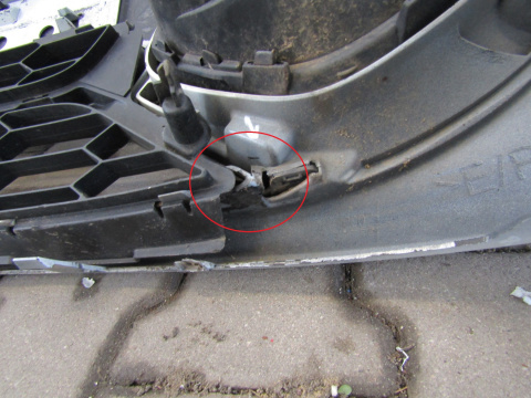 Zderzak przód Renault Megane 3 III COUPE Lift 13-