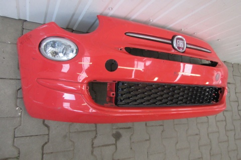 Zderzak przód przedni Fiat 500 Lift 15-