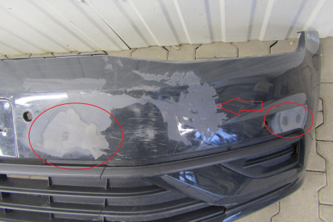 Zderzak przód przedni VW Golf 7 VII 5G0 Lift 17-
