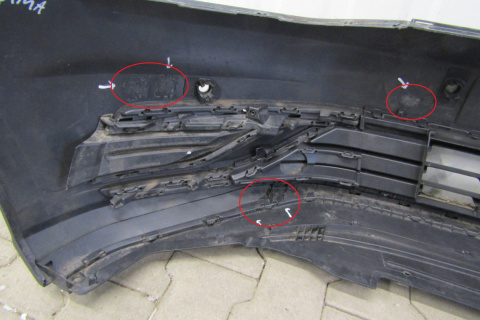 Zderzak przód przedni VW Golf 7 VII 5G0 Lift 17-