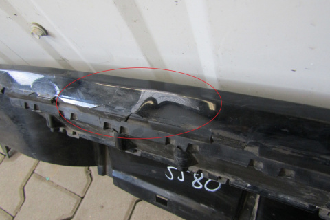 Spoiler dokładka dyfuzor zderzak tył VW GOLF 7 VII R LIFT 16-