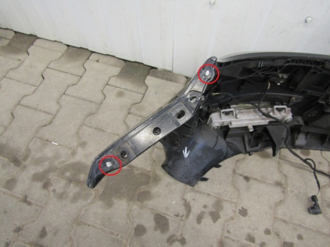 Zderzak przód Mercedes C klasa 204 AMG lift 11-14