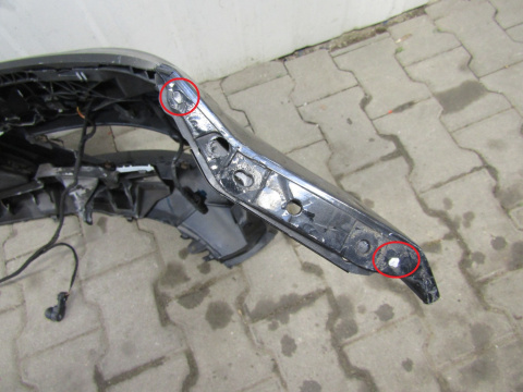 Zderzak przód Mercedes C klasa 204 AMG lift 11-14