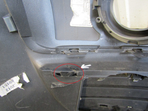 Zderzak przód przedni Citroen C3 Picasso 08-12