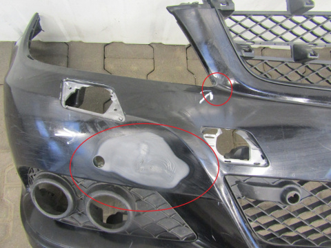Zderzak przód przedni Mercedes C-KLASA 204 Lift 11-15