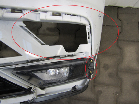 Zderzak przód przedni VW Tiguan 2 II 5NA R Line 16-