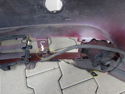 Zderzak przód przedni Toyota Previa Estima 06-08