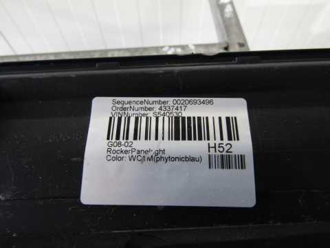 Listwa progowa lewa BMW IX3 i X3 G08 Led M Pakiet