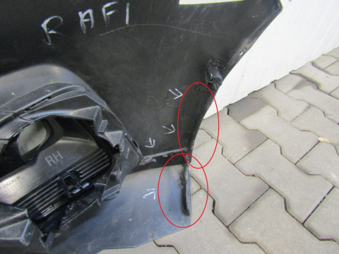 Zderzak przód przedni Ford Galaxy Mk3 III LIFT 19-