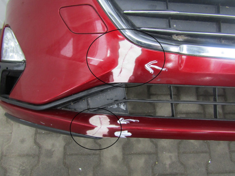 Zderzak przód przedni Ford Focus MK4 IV 18-