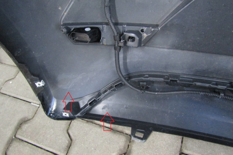 Zderzak tył VW UP 1S6 Lift 16- (Kamera + PDC)