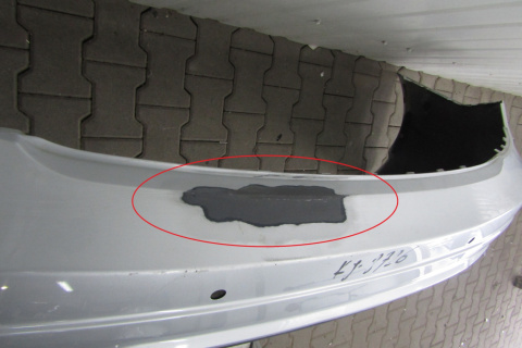 Zderzak tył Mercedes C-Klasa 204 AMG Sedan LIFT 11-