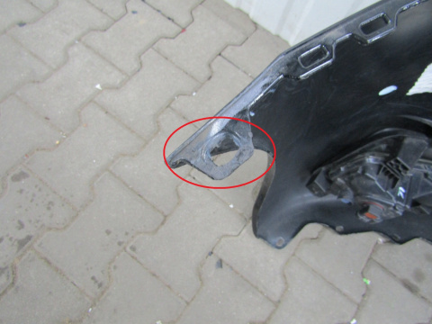 Zderzak przód przedni Nissan Micra K14 19-