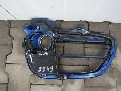 Kratka zaślepka lewa zderzak przód PORSCHE CAYMAN 2 II 981 12-14
