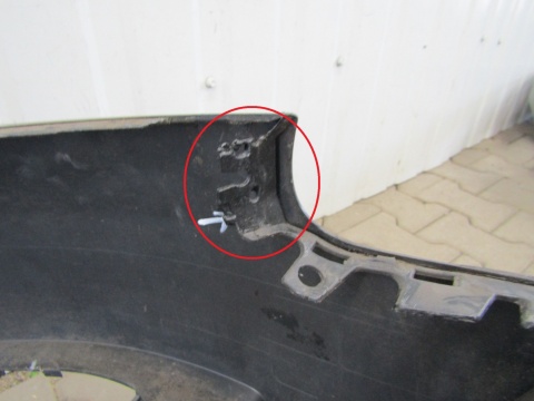 Zderzak przód przedni Audi A3 8P0 LIFT 08-12