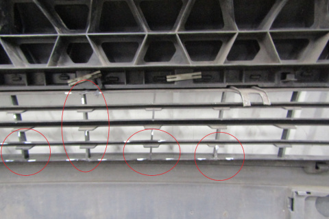 Zderzak przód przedni VW Multivan 7E0 2 II Lift 09-15