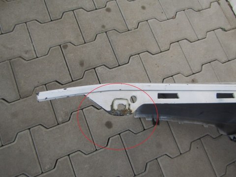Zderzak tył BMW 6 F12 F13 M-PAKIET