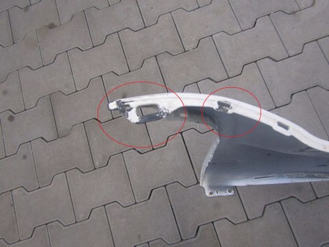 Zderzak tył tylny MAZDA RX8 RX-8 LIFT 09-