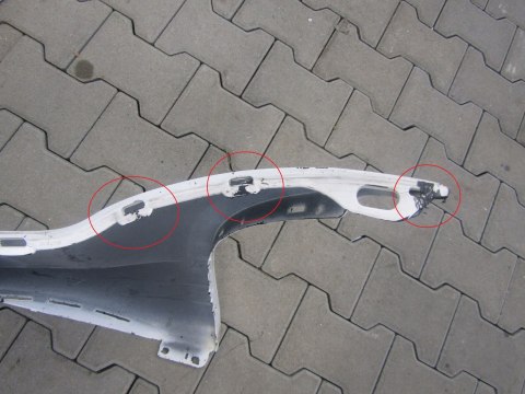 Zderzak tył tylny MAZDA RX8 RX-8 LIFT 09-