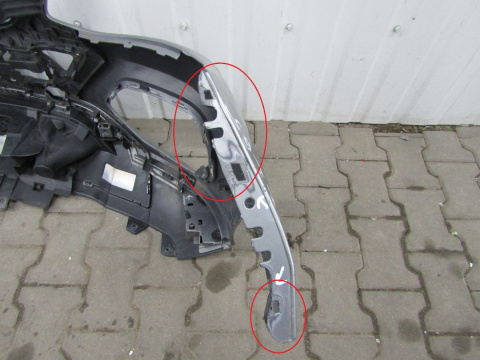 Zderzak przedni przedni Mercedes GLE 166 15-18