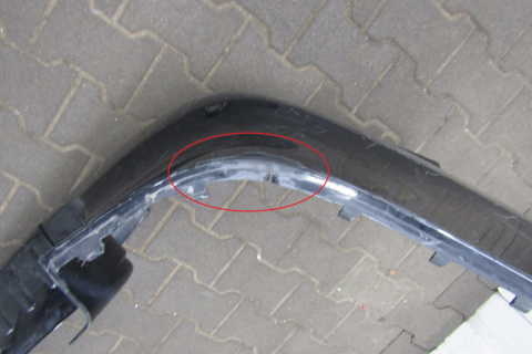 Zderzak Tył Tylny MERCEDES ML W166 63 AMG 11-15