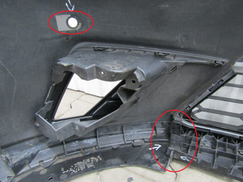 Zderzak przedni przedni Seat Ibiza FR V 5 6F0 17-