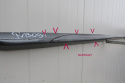 Listwa progowa prawa Audi A4 B9 8W0 S-Line 19 Lift