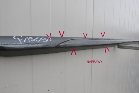 Listwa progowa prawa Audi A4 B9 8W0 S-Line 19 Lift