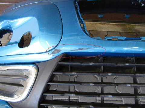 Zderzak przód przedni Citroen C3 Picasso 08-12