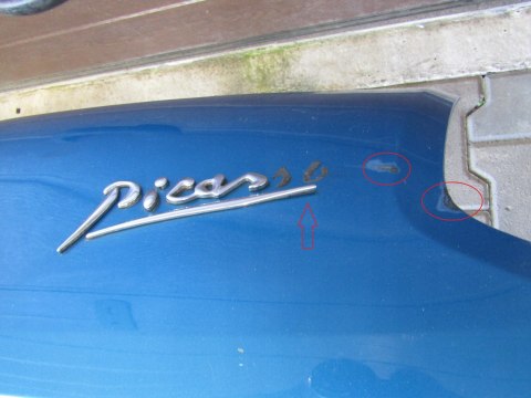 Zderzak przód przedni Citroen C3 Picasso 08-12
