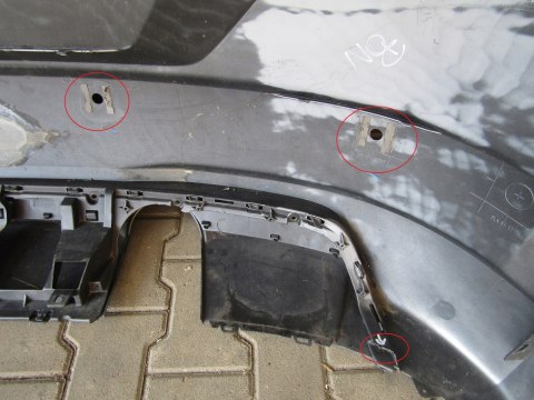 Zderzak tył tylny Audi TT 8S0 S-Line 14-