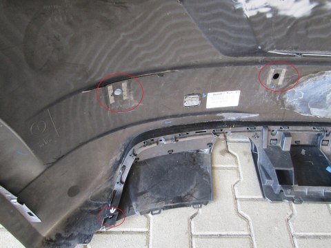 Zderzak tył tylny Audi TT 8S0 S-Line 14-