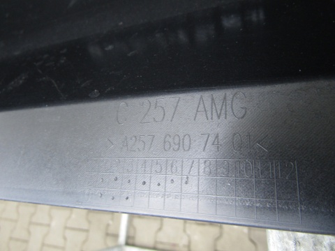 Listwa progowa prawa Mercedes C 257 CLS AMG 18-