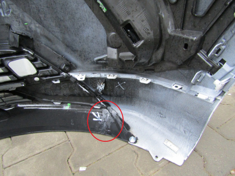 Zderzak przód Opel Grandland Hybrid lift 21-