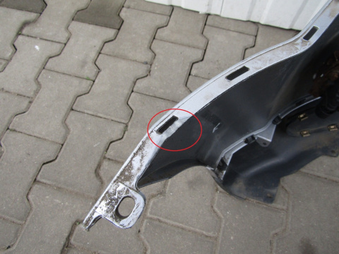 Zderzak przód Mitsubishi Outlander 2 II 06-10