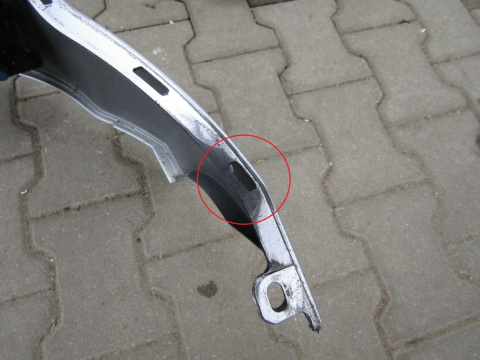 Zderzak przód Mitsubishi Outlander 2 II 06-10