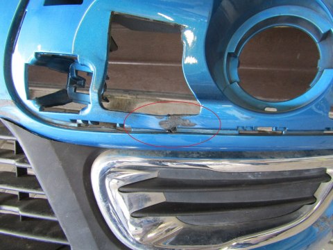 Zderzak przód przedni CITROEN C3 PICASSO 08-12