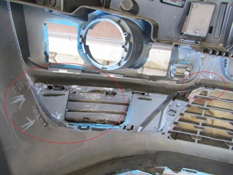 Zderzak przód przedni CITROEN C3 PICASSO 08-12
