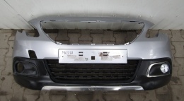 Zderzak przód przedni Peugeot 2008 I Lift 16-19
