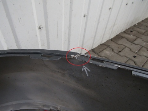 Zderzak tył tylny Skoda Octavia 3 III 5E9 Kombi 12-16