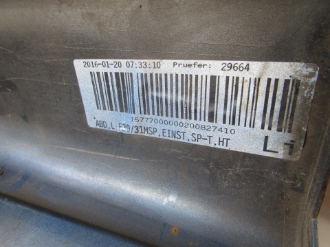 Listwa progowa lewa BMW 3 F30 F31 M Pakiet 11-18