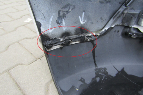 Zderzak przód przedni Peugeot 2008 I 13-16