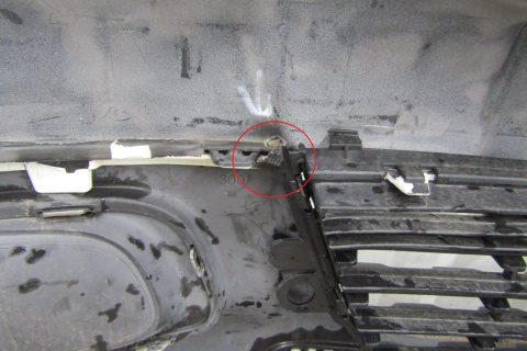 Zderzak przód przedni Peugeot 2008 I 13-16