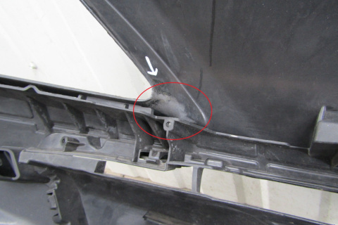 Zderzak przód przedni Mazda 3 II Lift 11-13