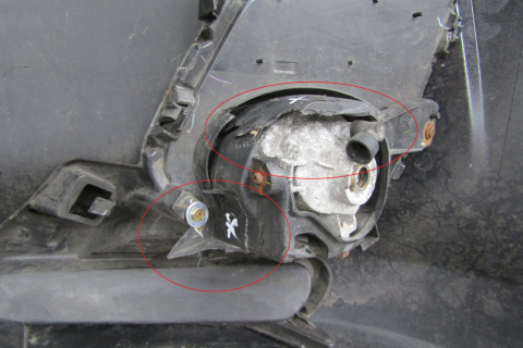 Zderzak przód przedni Mazda 3 II Lift 11-13
