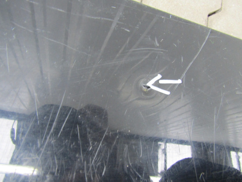 Spoiler lotka daszek klapy tył MERCEDES GLK X204 08-