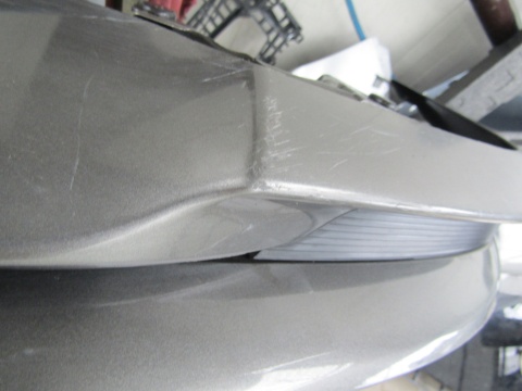 Spoiler dokładka dyfuzor zderzak tył LEXUS GS 450H 12-
