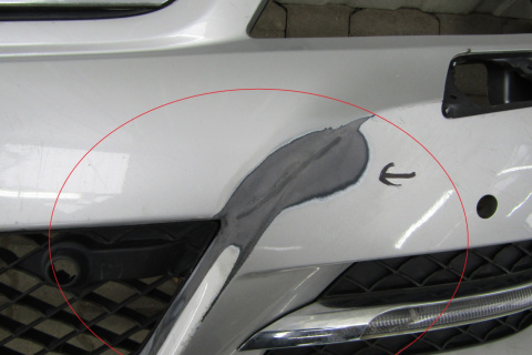 Zderzak przód przedni Mercedes C-KLASA 204 Lift 11-15