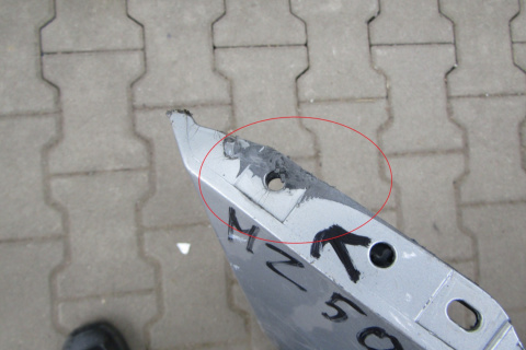 Zderzak przód przedni Mercedes C-KLASA 204 Lift 11-15