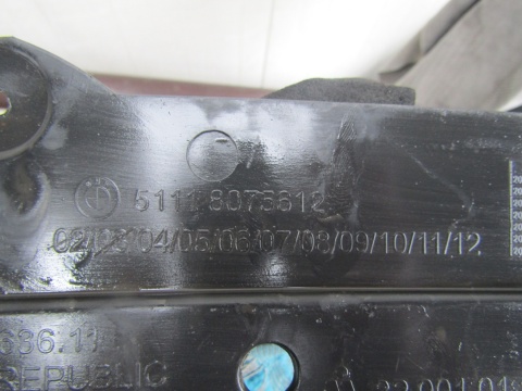 Wzmocnienie mocowanie spoiler dokładka przód BMW F40 M SPORT